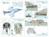 Quinta Studio QDS-32194 AV-8B Harrier II late 3D-Printed & coloured Interior on decal paper (Trumpeter) (small version) 1/32